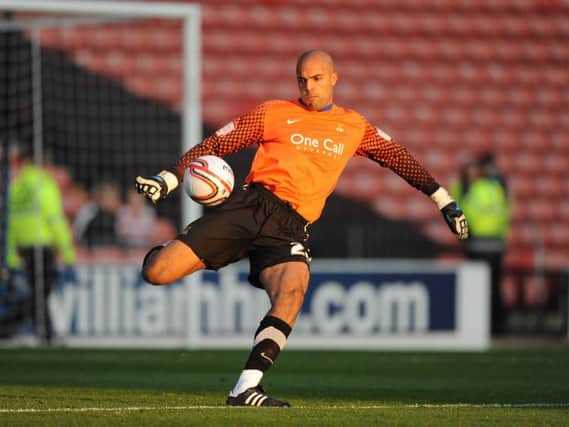 Carl Ikeme during his time at Doncaster Rovers.