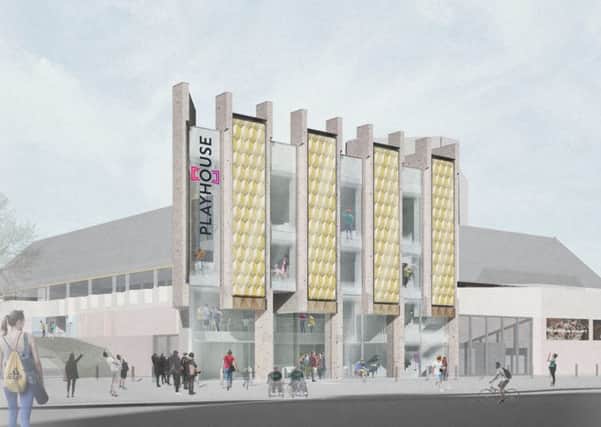 An artist's impression of the redesigned West Yorkshire Playhouse.