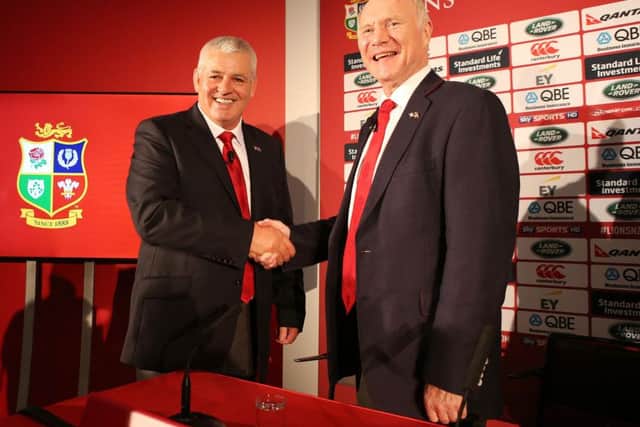 TEAMWORK: Warren Gatland has been hailed as the world's best head coach by British and Irish Lions tour manager John Spencer. Picture: Andrew Milligan/PA Wire.