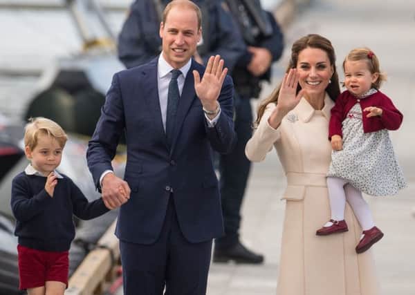 The Duke and Duchess of Cambridge will visit Germany and Poland next week with their young children George and Charlotte.