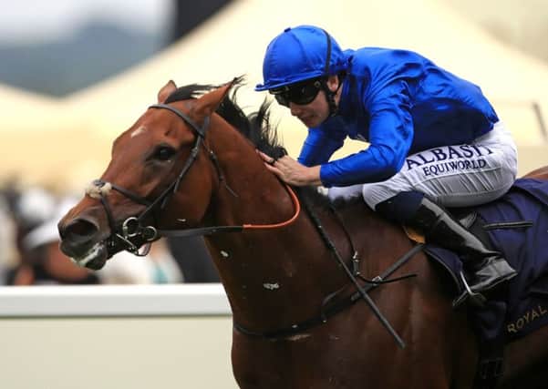 Benbatl ridden by jockey Oisin Murphy on the way to winning the Hampton Court Stakes during day three of Royal Ascot at Ascot Racecourse. (Picture: John Walton/PA Wire)