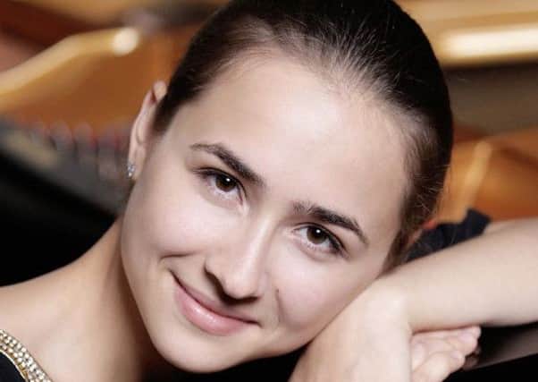 PIANIST: Anna Tsybuleva will be appearing in the season in January.