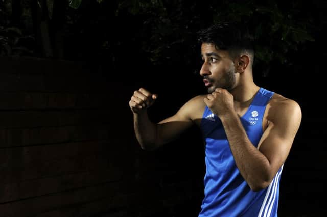GOING PRO: Leeds boxing ace Qais Ashfaq. Picture by Bruce Rollinson.