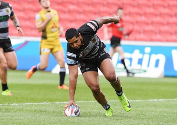 Albert Kelly is an injury doubt for the trip to Leeds. Picture: Bruce Rollinson