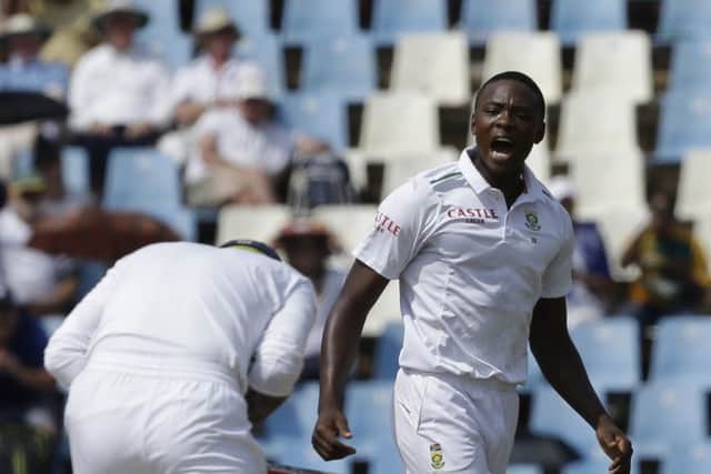 South Africas Kagiso Rabada. Picture: AP/Themba Hadebe.