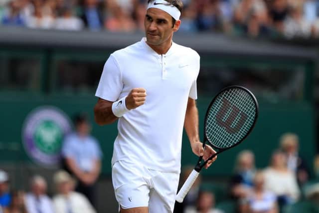 Roger Federer is looking for his eighth Wimbledon title
