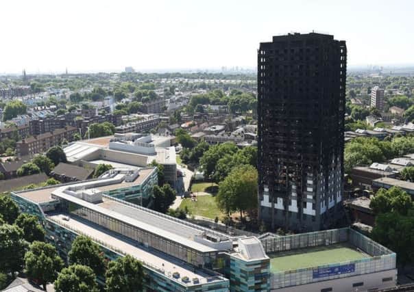 Grenfell Tower. Picture: David Mirzoeff/PA Wire