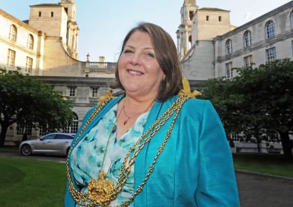 Coun Jane Dowson, Lord Mayor of Leeds.