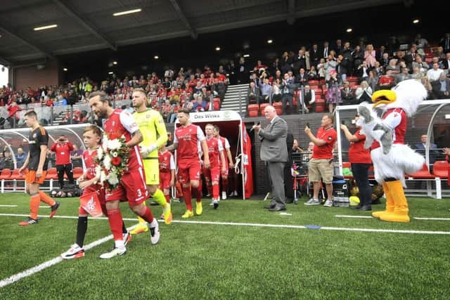Scarborough returned to their home town after a decade away on Saturday, playing Sheffield United Under-23s in front of a capacity, 2,070 crowd (Picture: Richard Ponter)