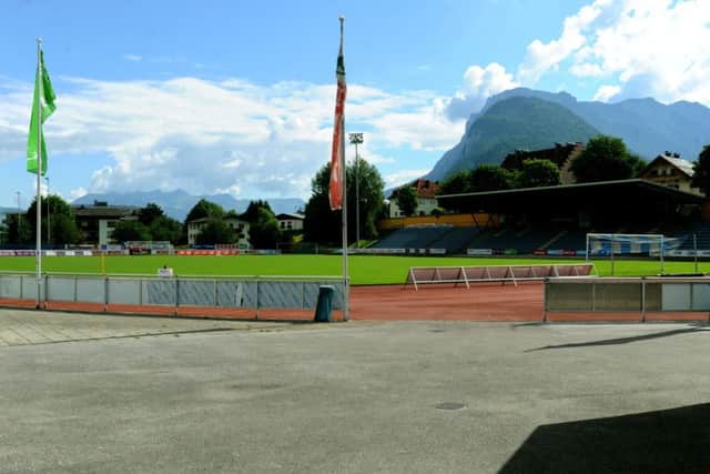 Kufstein Arena, the stadium where Leeds United's first Austrian friendly was to be played. (Picture: Jonathan Gawthorpe)