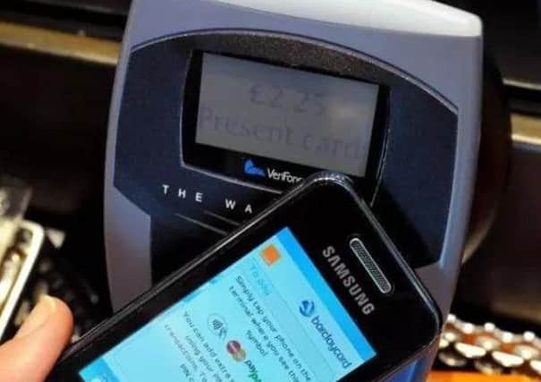 Contactless payments are becoming increasingly popular.