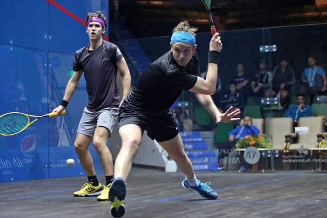 James Willstrop is back on top form on the squash court
