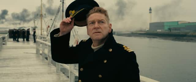 WAR EPIC Kenneth Branagh as Commander Bolton in Dunkirk. Photo Credit: Melinda Sue Gordon.