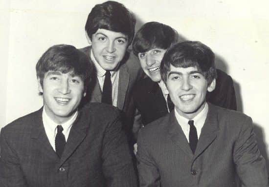 The Beatles photographed bt Dennis Flatt. 
Picture courtesy of the Telegraph & Argus/ telegraphandargus.co.uk