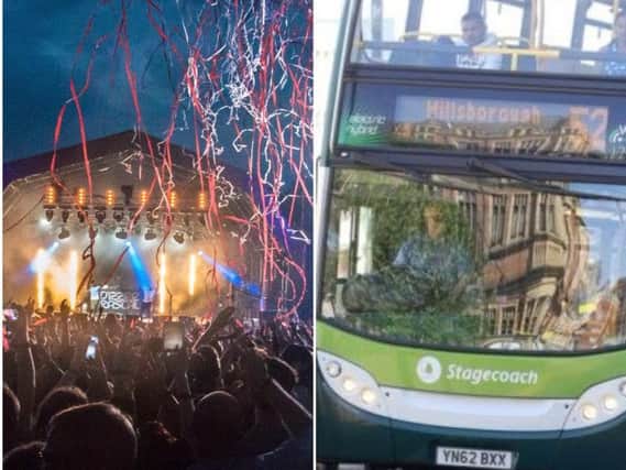 Tramlines will lead to road closures and some bus service disruption this weekend.