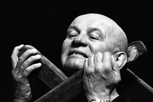 Brian Glover in Richard III in 1992, which was Northern Broadsides' first production. Picture by Nobby Clark.
