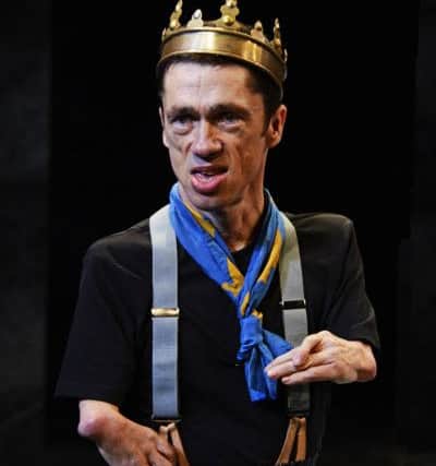 Matt Fraser in Richard III in Northern Broadsides production at Hull Truck Theatre. Picture by Nobby Clark.