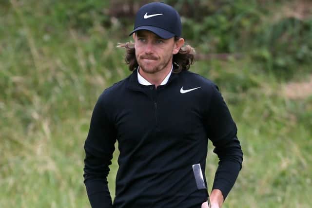 England's Tommy Fleetwood during day one of The Open Championship 2017 at Royal Birkdale Golf Club.