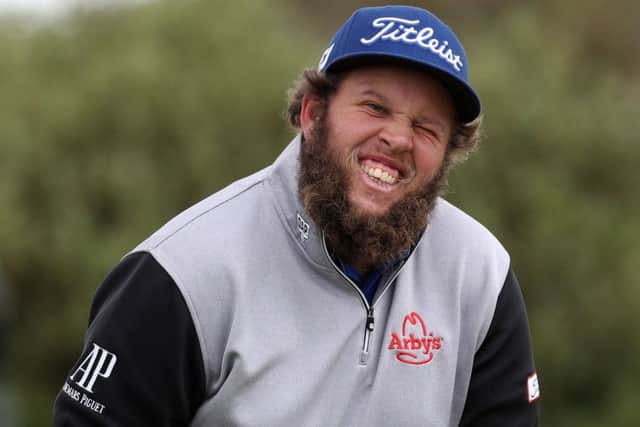 England's Andrew Johnston reacts to a missed putt on the first hole during day one of The Open Championship 2017 at Royal Birkdale Golf Club, Southport. (Picture: PA)