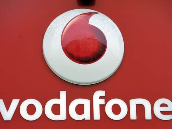 Vodafone has provided an update on its quarterly sales