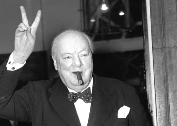 If Winston Churchill could bury his differences in the national interest, surely Theresa May and her Cabinet can do the same? (PA).