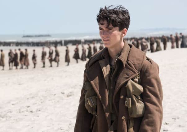 Fionn Whitehead as Tommy in the new film, Dunkirk. (PA)