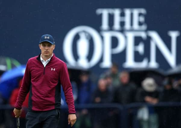 USA's Jordan Spieth on the 18th hole on day two of the Open Championship at Royal Birkdale (Picture: Andrew Matthews/PA Wire).