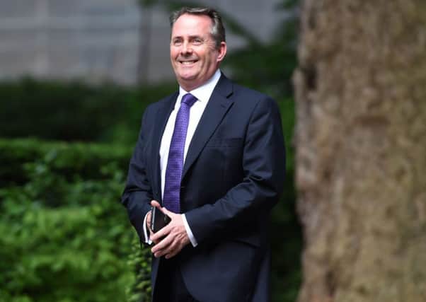 International Trade Secretary Liam Fox is in the US this week for trade talks. (PA).
