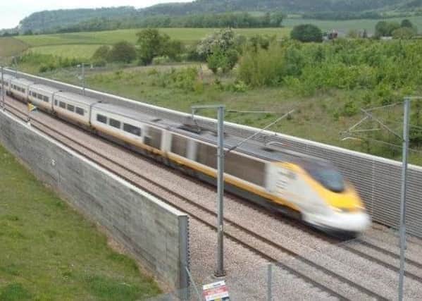 Critics say that construction of the HS2 track will cause too much upheaval for people who live close to the line.