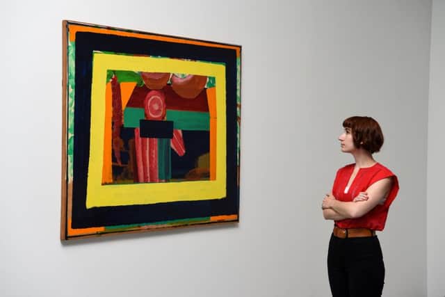 LOST AND FOUND:  Howard Hodgkins painting From the House of Bhupen Kakhar.  Picture:  Guzelian/The Hepworth Wakefield