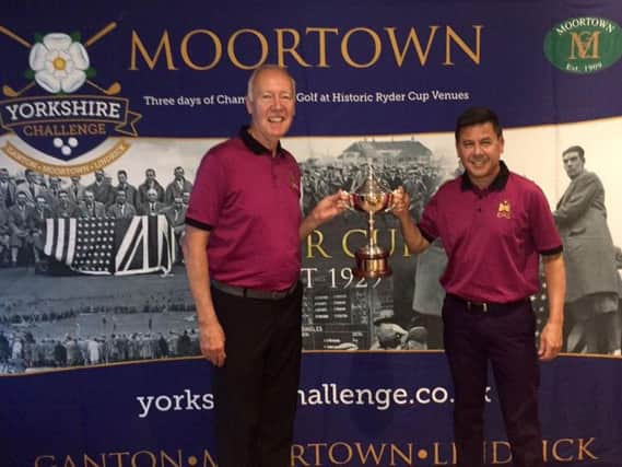 Knaresborough's Kevin Walsh and Gary Young were the 2016 Yorkshire Challenge overall champions.