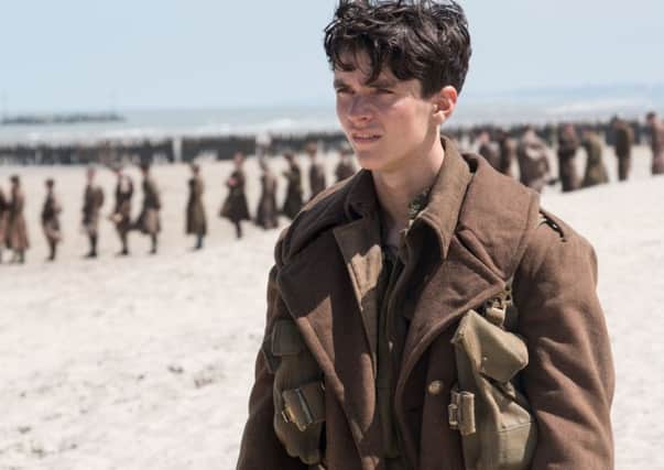 Fionn Whitehead as Tommy in the film Dunkirk. (PA/Warner Bros).