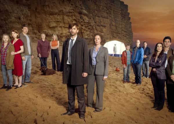 Broadchurch is broadcast on ITV.