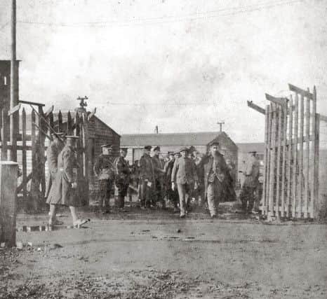 Surviving pictures of the First World War PoW camp in Skipton