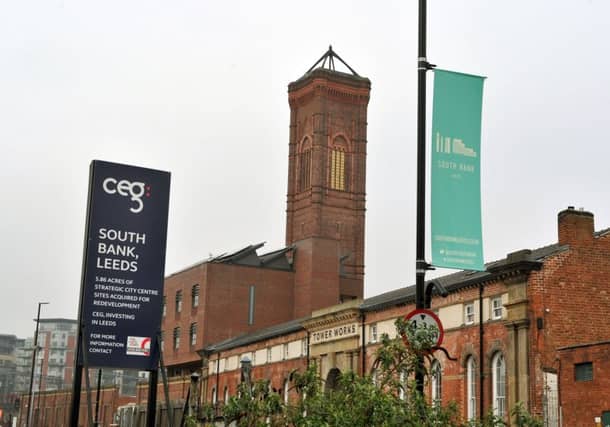 Tower Works in Globe Rd, Leeds, part of the
South Bank regeneration area of Leeds. Picture: Tony Johnson.