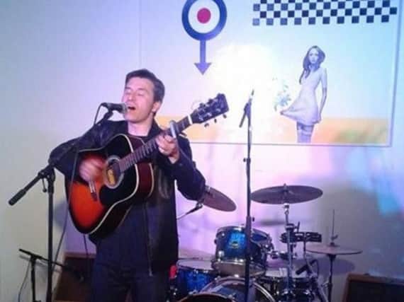 Singer-songwriter Nick Ellis at The Factory in Harrogate as part of Spirit of 67 event.