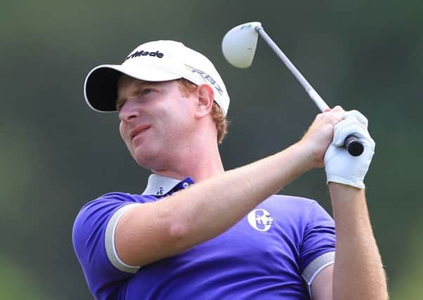 England's Richard McEvoy shares the first-round lead in the Porsche European Open (Picture: PA Wire).