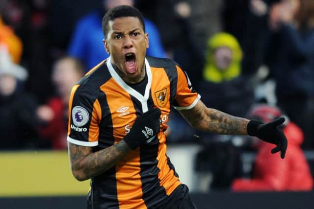 Should he go?: Hull's Abel Hernandez.
Picture : Jonathan Gawthorpe