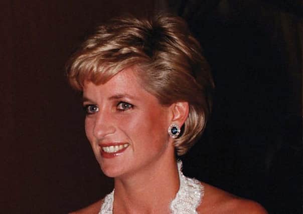 The late Diana, Princess of Wales, arriving for a gala charity dinner in Washington. John Stillwell/PA.