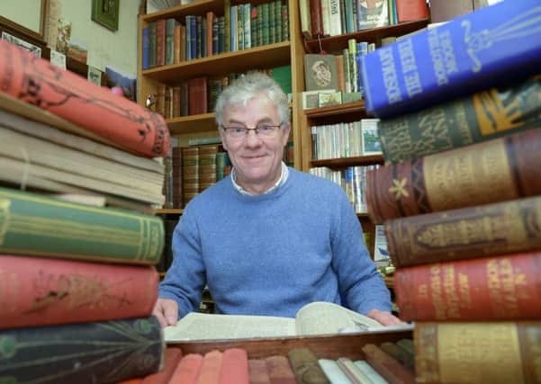 Colin Tatman, owner of the Old Book Shop on Dyer Lane Beverley