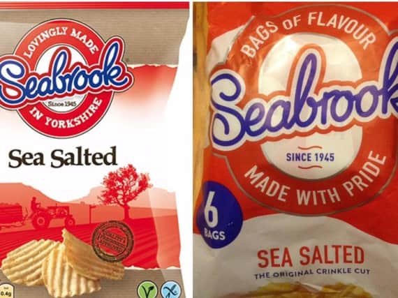 Yorkshire connection dropped: Seabrook Crisps no longer say 'Made in Yorkshire'