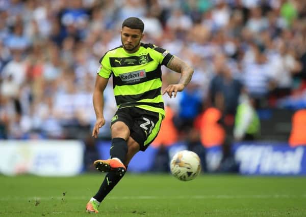 Huddersfield Town's Nahki Wells. Picture: Mike Egerton/PA