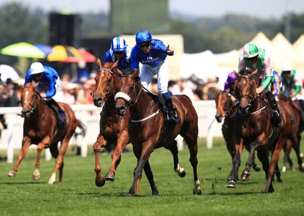 Ribchester and William Buick win the Queen Anne Stakes at Royal Ascot in June. Picture: John Walton/PA.