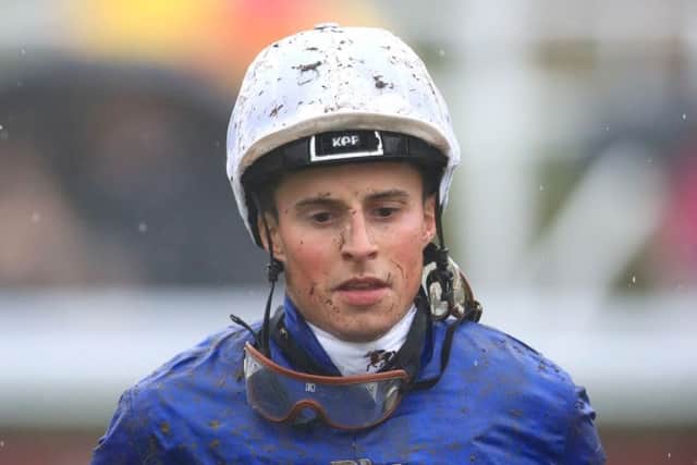 DISAPPOINTMENT: Jockey William Buick at Goodwood. Picture: John Walton/PA