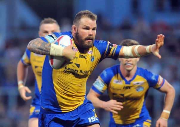 Adam Cuthbertson: Could barely leave his house after Challenge Cup final defeat.