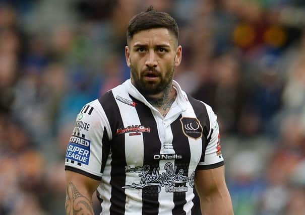 Rangi Chase has been suspended by Widnes Vikings. PIC: Anna Gowthorpe/PA Wire