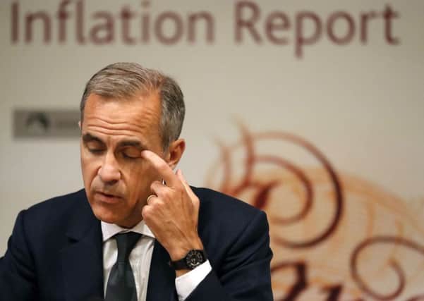 Mark Carney is governor of the Bank of England.