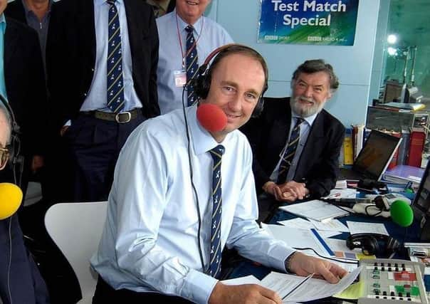WIND UP: Test Match Special host, Jonathan Agnew. Picture: Rebecca Naden/PA