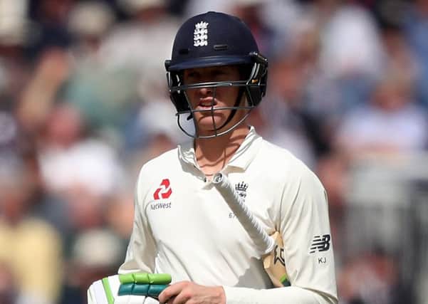 Keaton Jennings: Made only 17 for England on day one of the fourth Test against South Africa.