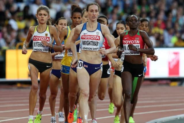 Laura Weightman produced a controlled performance before lengthening her stride in the final 100m (Photo: PA)